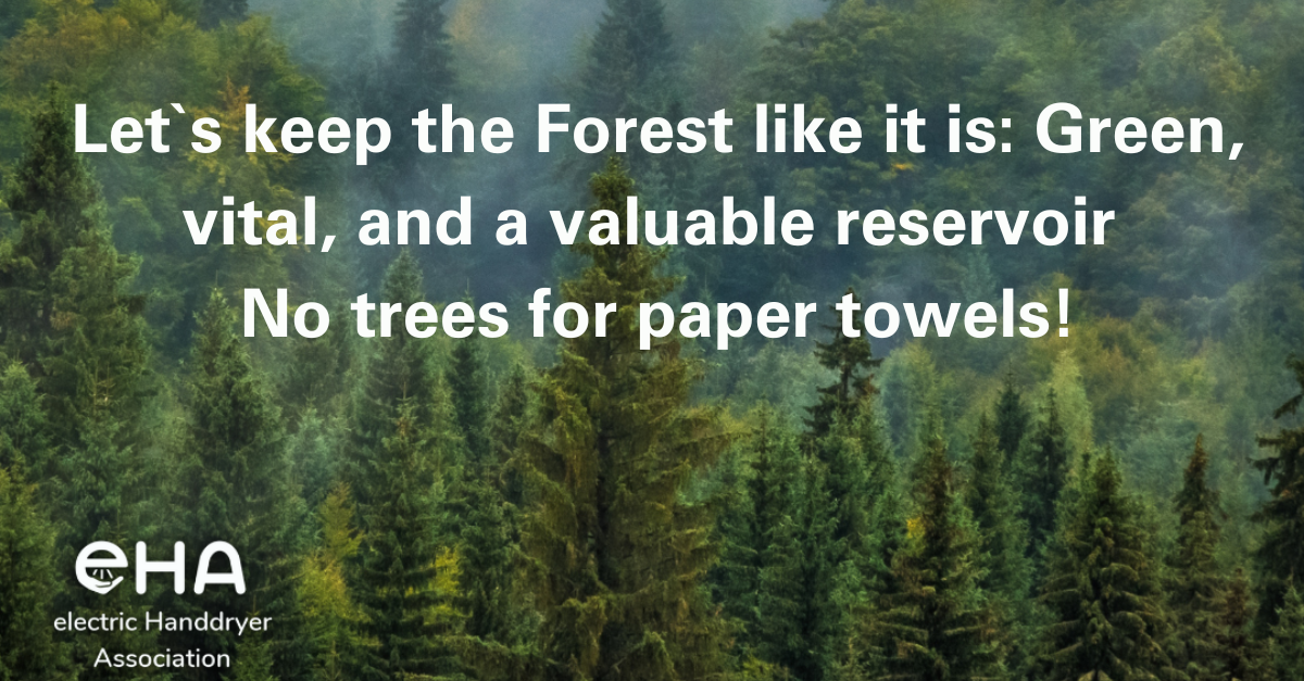 Environmental Impact of electric Hand Dryers vs. Paper Towels
